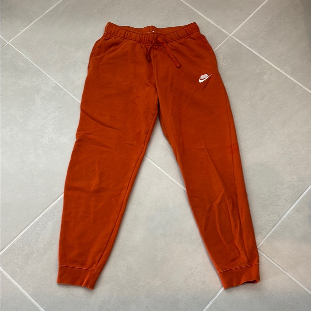Nike Orange Track Pants